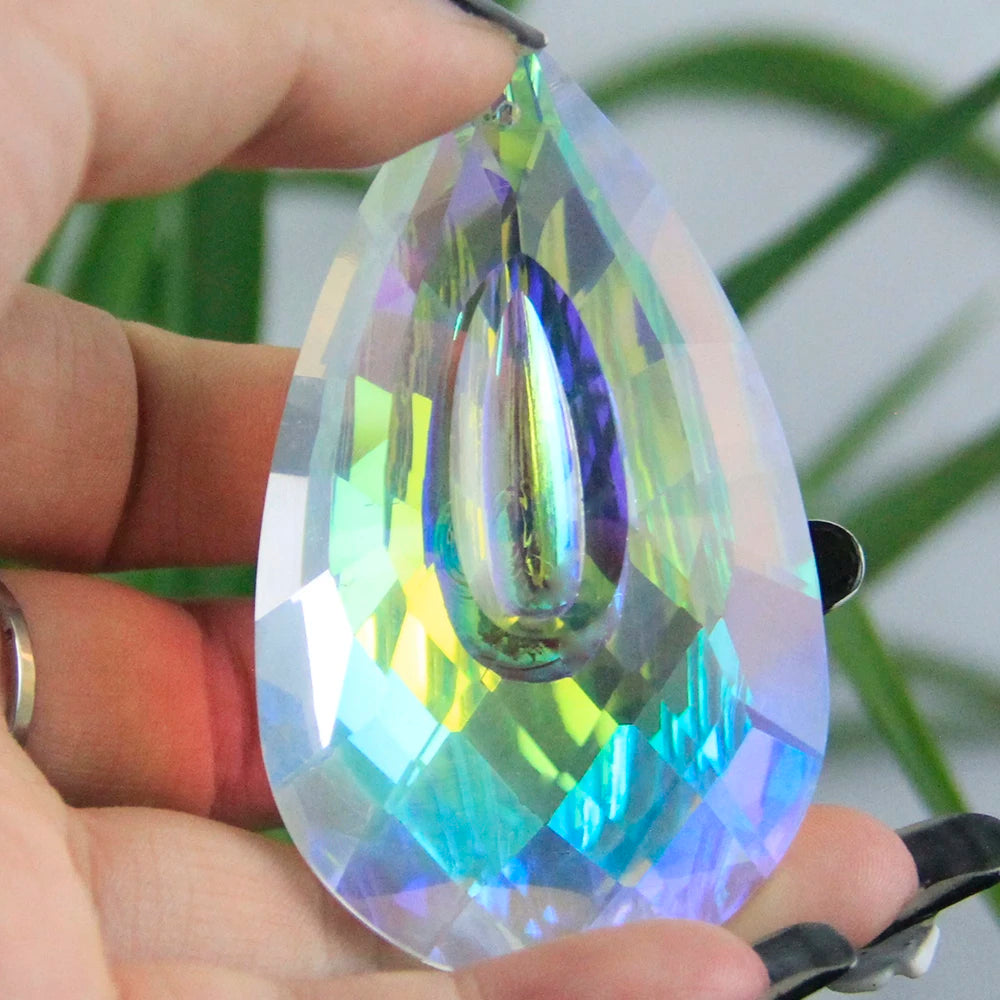 Crystal Hanging Prism For Window Decoration