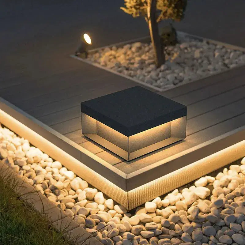 LED Courtyard Light Outdoor Pillar Top Light