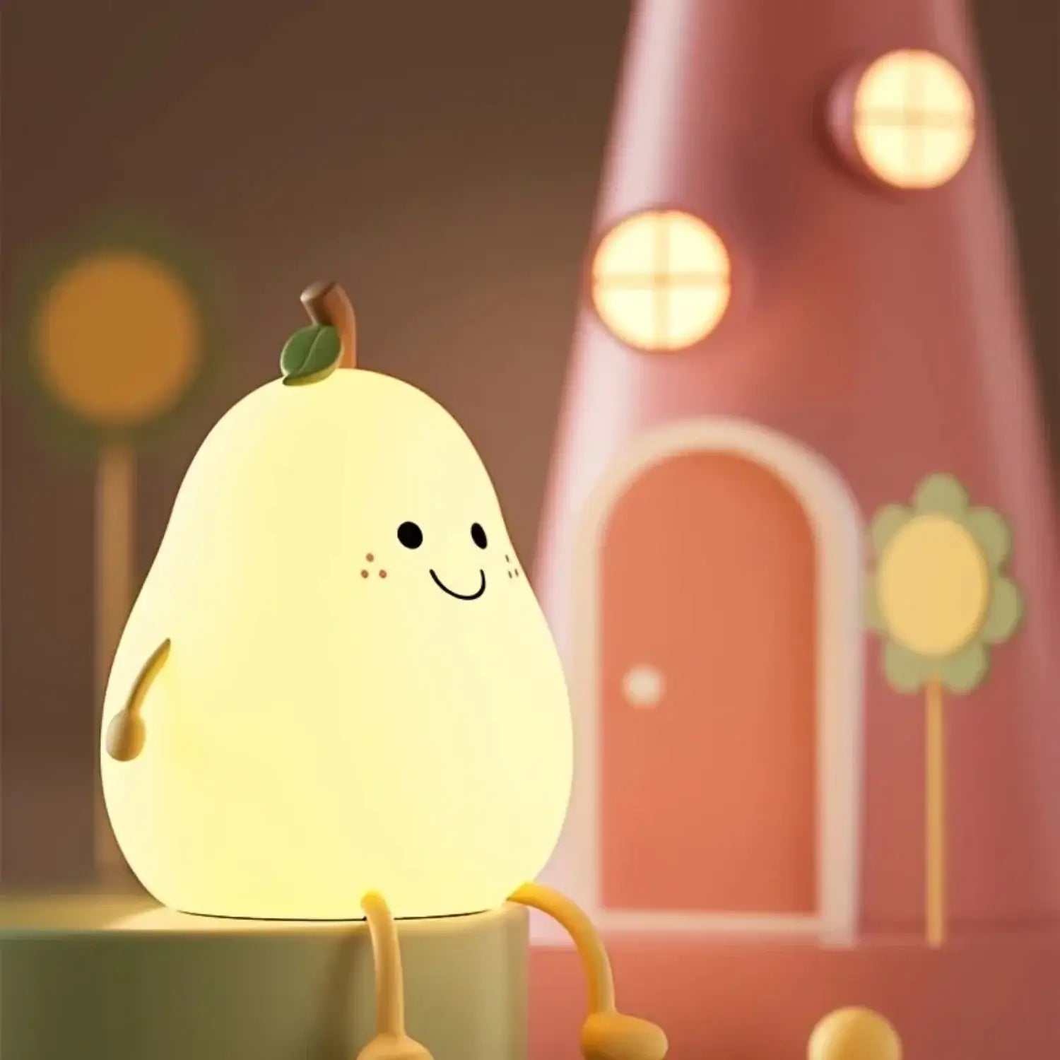 Cute Cartoon Pear Shaped Pat Light