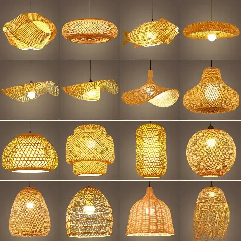 Chinese style Bamboo Pendant Lamp