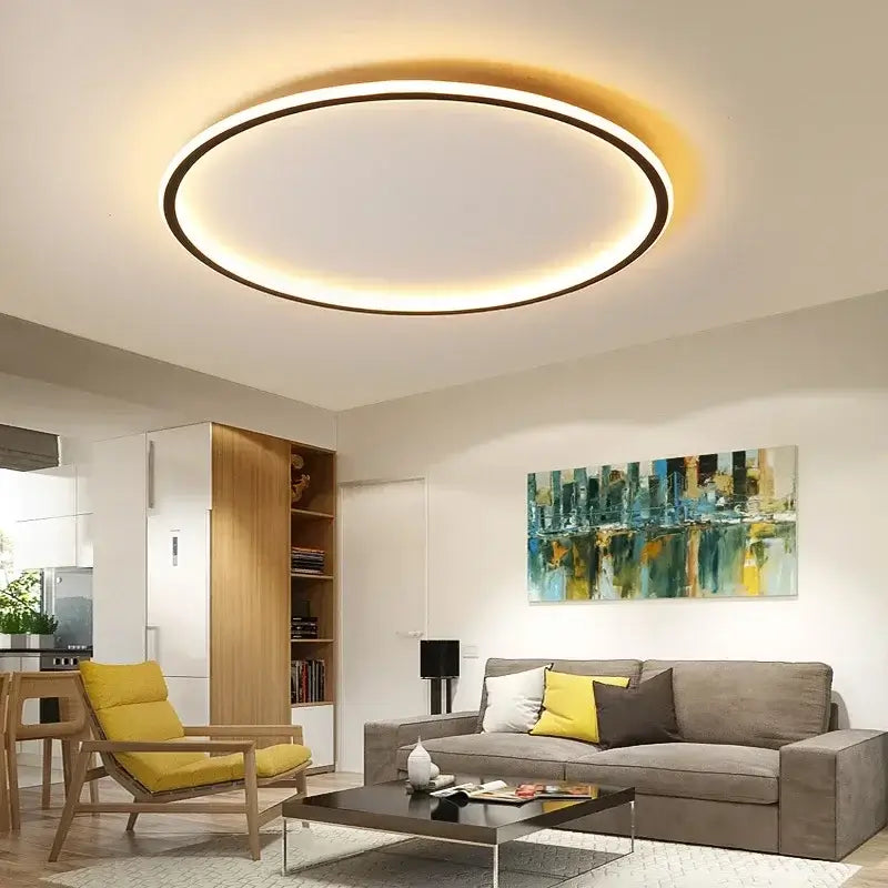 Circular Remote Control Lighting Chandelier